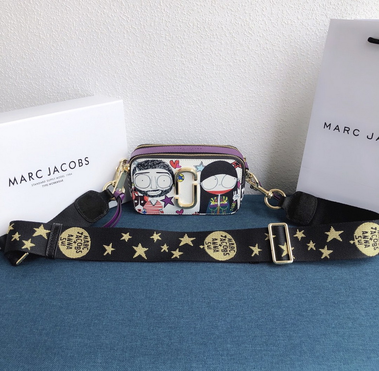 Marc Jacobs Snapshot Camera Crossbody Bag, Anna Sui Print, Star Strap
