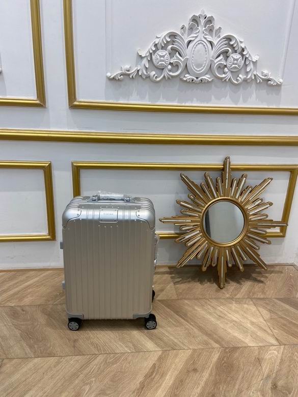 Rimowa Original Aluminum Cabin Suitcase in Silver, 21, 26 and 30 Inch Sizes