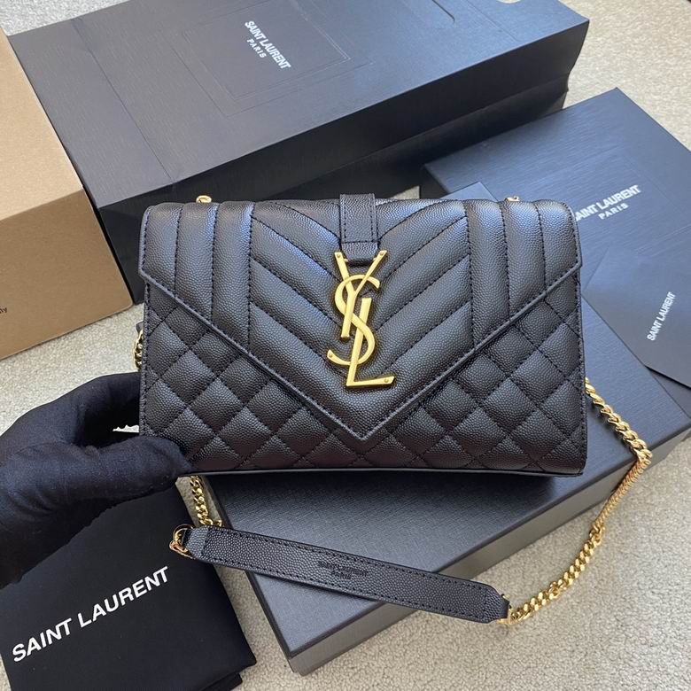 Saint Laurent Envelope · 21×13×6 cm
