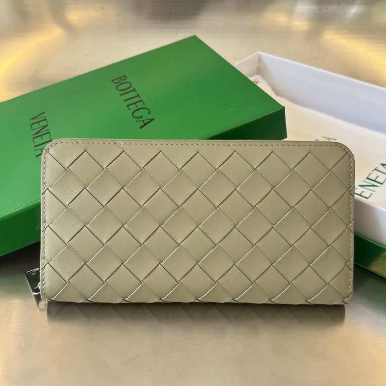 Bottega Veneta Intrecciato Zip-Around Wallet · 19×10×2 cm