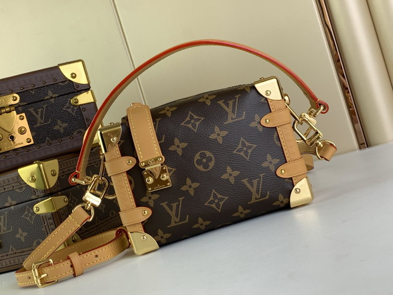Louis Vuitton Side Trunk PM Shoulder Bag in Monogram Canvas M46815