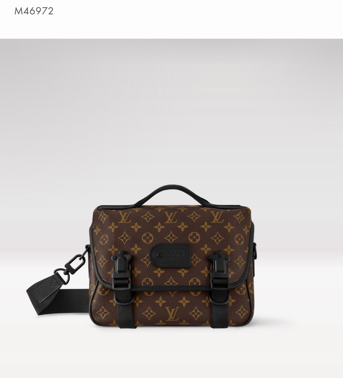 Louis Vuitton Trail Messenger Bag in Monogram Macassar Canvas