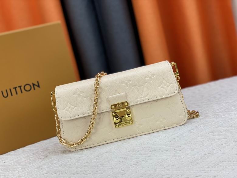 Louis Vuitton Micro Métis Chain Shoulder Bag in Cream Monogram Empreinte