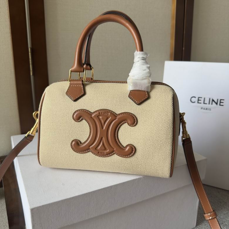 Celine Boston Cuir Triomphe · 19.5×14×7.5 cm