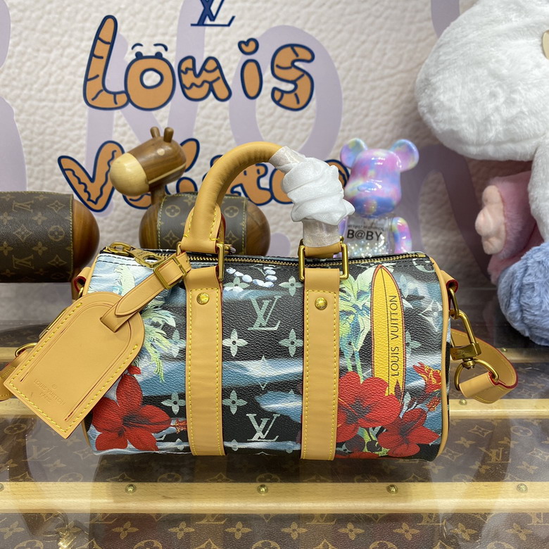 Louis Vuitton Keepall XS Duffle Bag in Tropical Surf Print Monogram Canvas