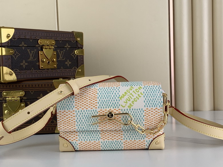 Louis Vuitton Steamer Wearable Wallet Crossbody in Damier Pop Canvas