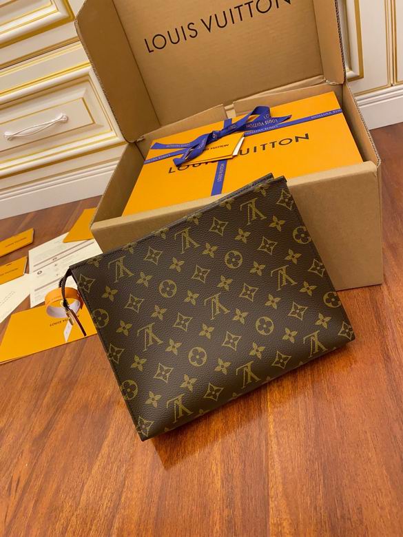 Louis Vuitton Toiletry Pouch 26 in Brown Monogram Coated Canvas