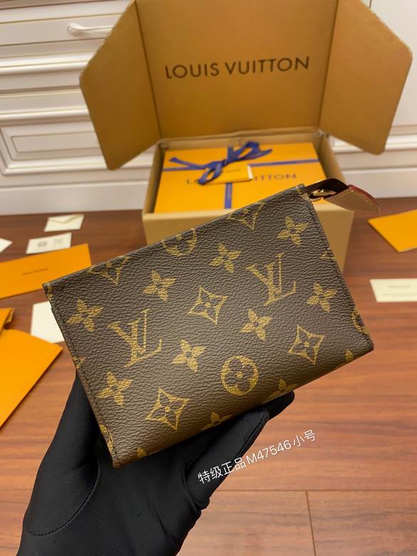Louis Vuitton Toiletry Pouch 15 in Brown Monogram Canvas