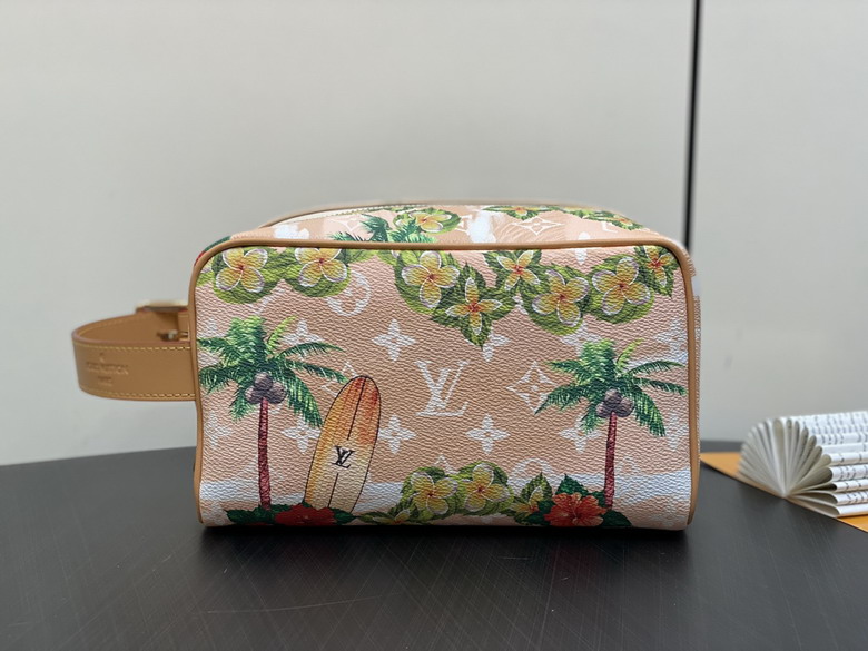Louis Vuitton Dopp Kit Toiletry Pouch in Tropical Surf Monogram Canvas