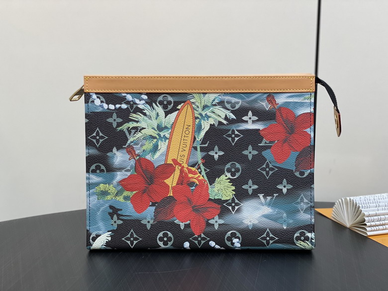 Louis Vuitton Pochette Voyage MM Pouch in Tropical Surf Monogram Canvas